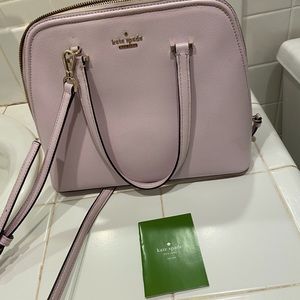 Kate Spade lite pink purse ( with shoulder strap)
